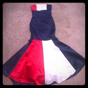 Prom Dress? Navy/Marine Corp Ball Dress?